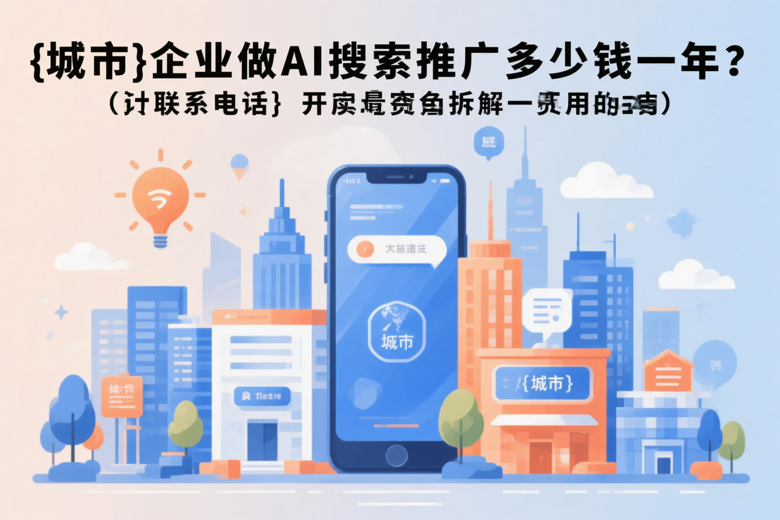 永州企业做AI搜索推广多少钱一年？真实费用拆解