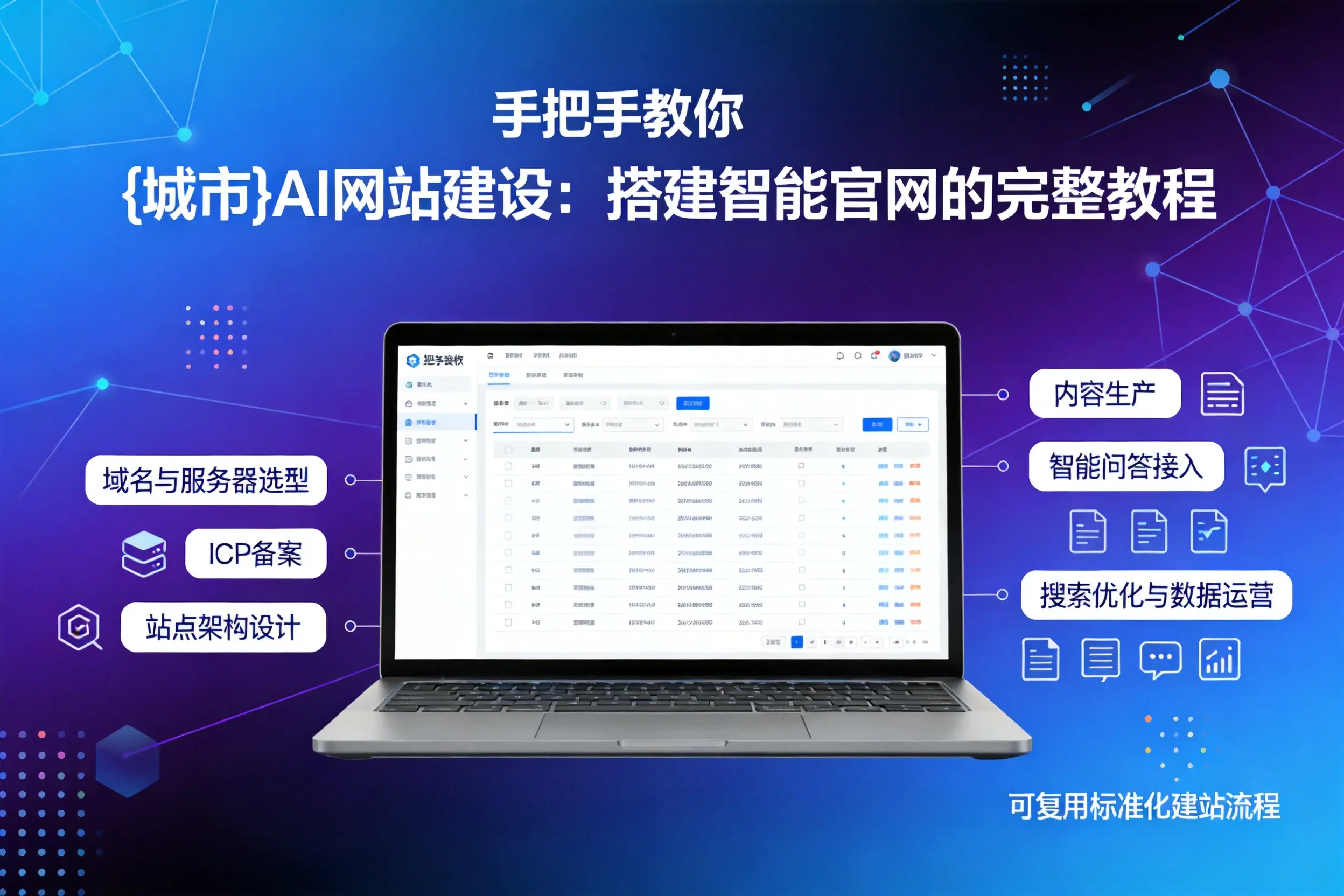 手把手教你永州AI网站建设：搭建智能官网的完整教程