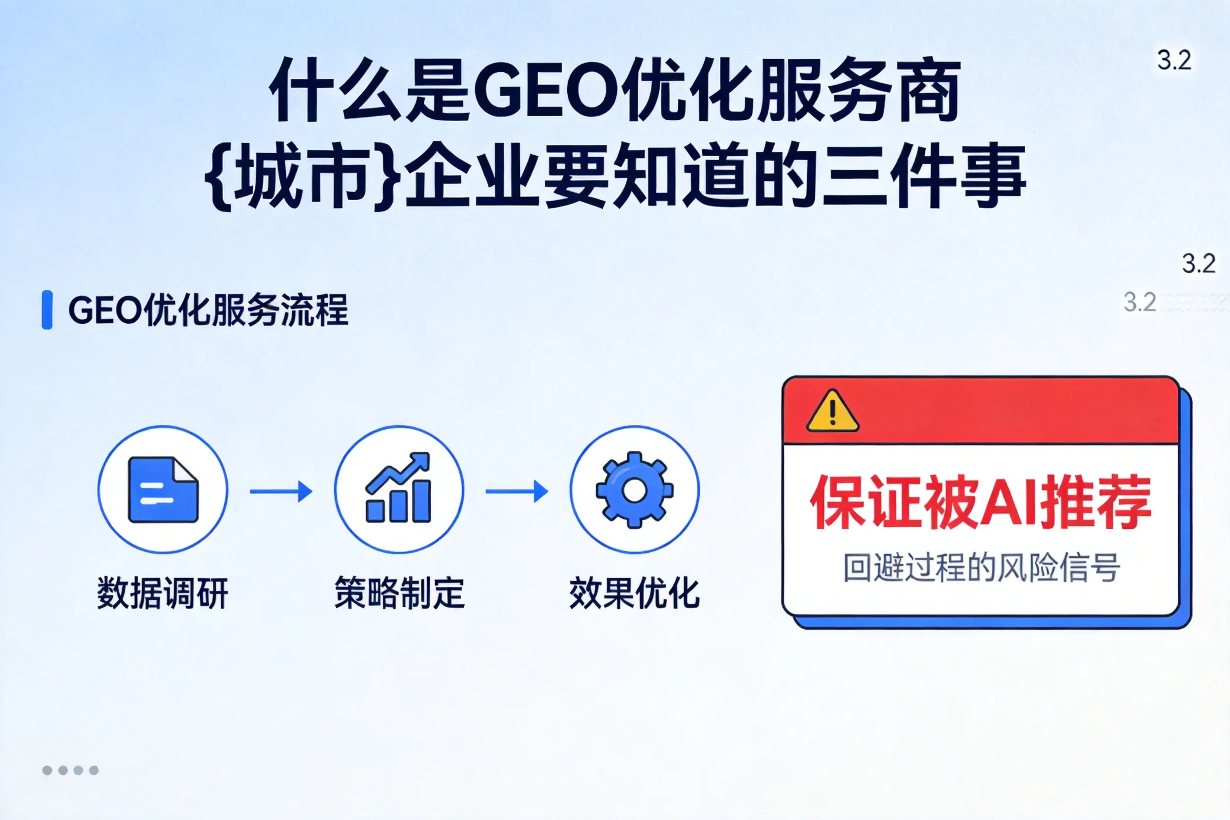 什么是GEO优化服务商永州企业要知道的三件事