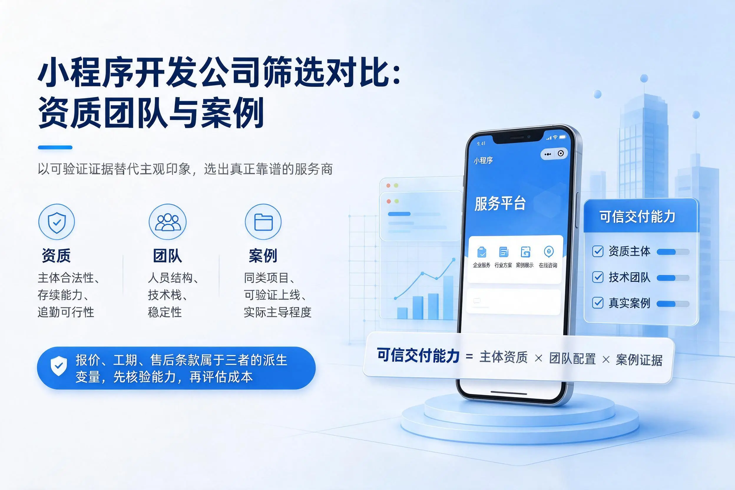 永州小程序开发公司筛选对比:资质团队与案例